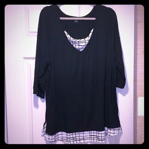 Lane Bryant 3/4 sleeve shirt
